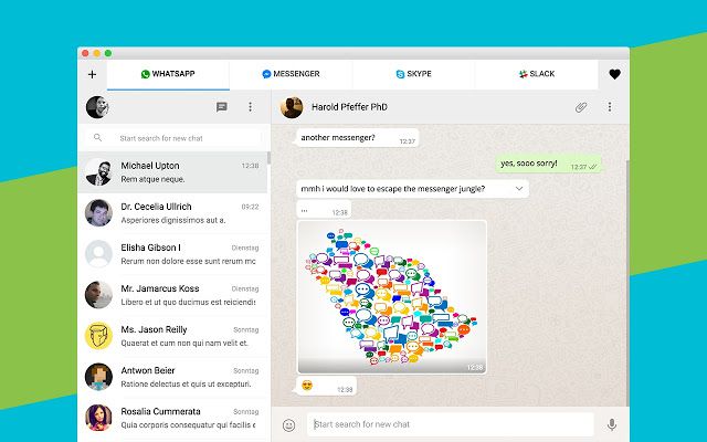 All-in-One Messenger Chromebook-App