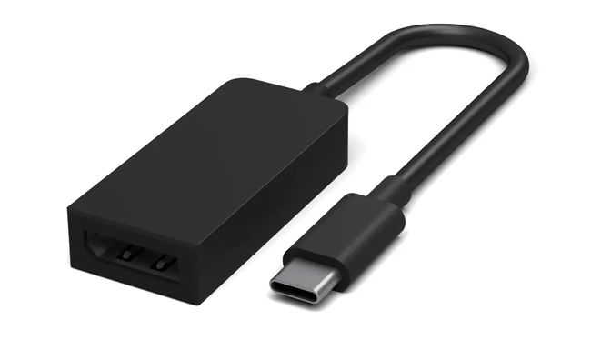 Microsoft Surface USB-C პორტის ადაპტერი საჩვენებლად