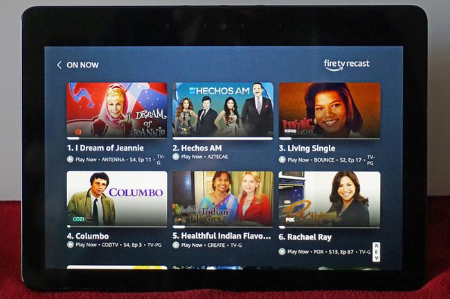 Echo Show – Fire TV Recast-Kanäle auf Echo Show