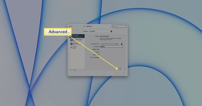 Avanzado en la configuración de red de Mac.