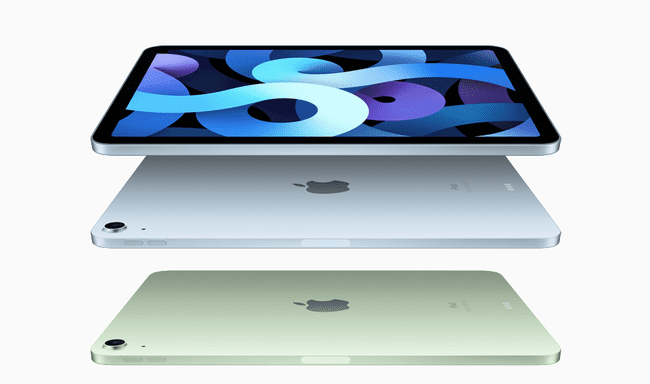 Jaunais iPad Air dažādās krāsās