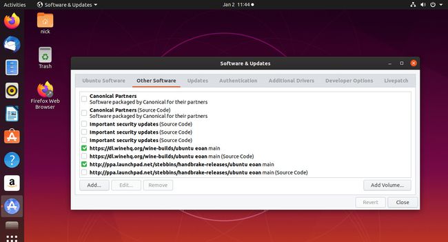 Ubuntu Другое программное обеспечение