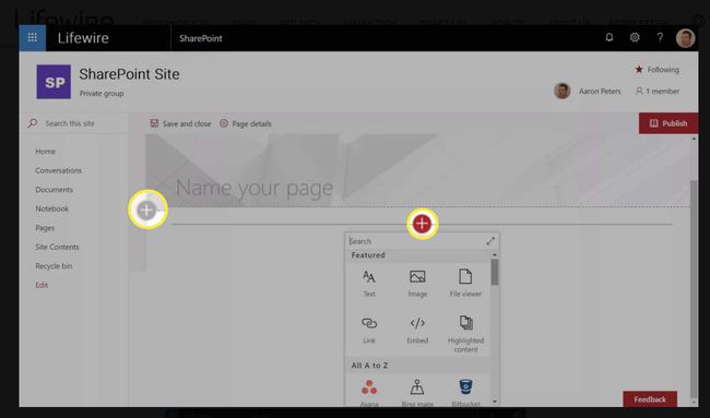 SharePoint Sayfasına Web Bölümü Ekleme