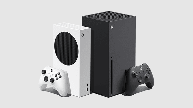 Xbox シリーズ S と Xbox シリーズ X を並べて表示