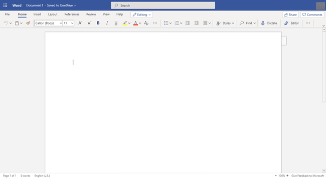 Microsoft Word en línea