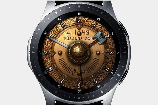 Bir Samsung Galaxy saatinde ACD Viking Geçmişi saat kadranı