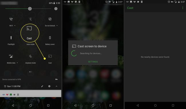 Setări rapide pentru Android