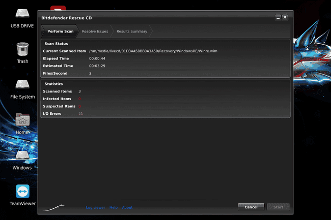 Bitdefender Rescue CD v2