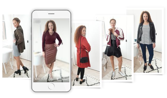 Echo Look Selfid kuvatakse kõrvuti.