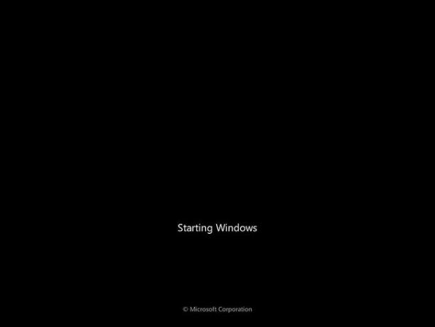 Spouštění Windows 7