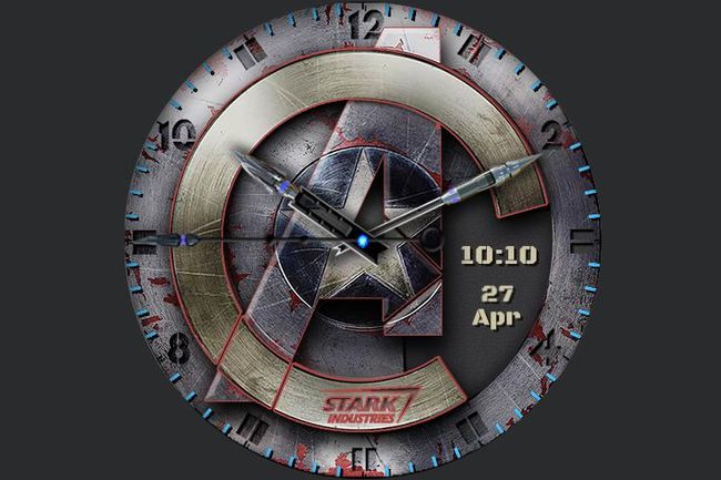 Samsung Galaxy 시계용 Marvel Avengers Model 2 시계 모드