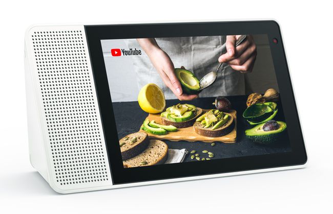 Lenovo Smart Display – YouTube'i toiduvalmistamine