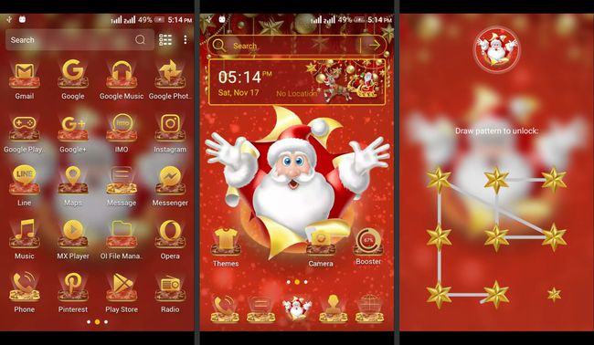 Santa Android-Theme für Android