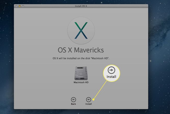 macOSMavericksのアップグレードインストールを実行する方法