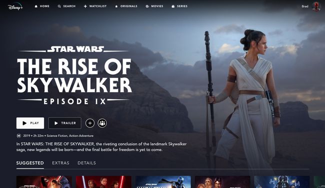 Η Daisy Ridley ως Rey στο Star Wars Episode IX The Rise of Skywalker στο Disney+.