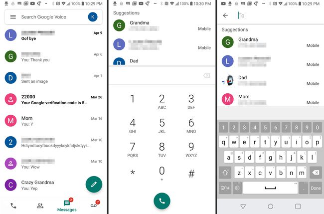 Google Voice-App auf Android