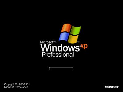 Windows XP Açılış Ekranının Ekran Görüntüsü