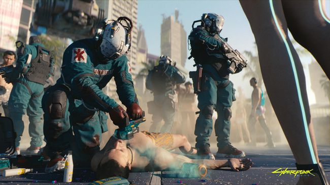 Das Trauma-Team von Cyberpunk 2077