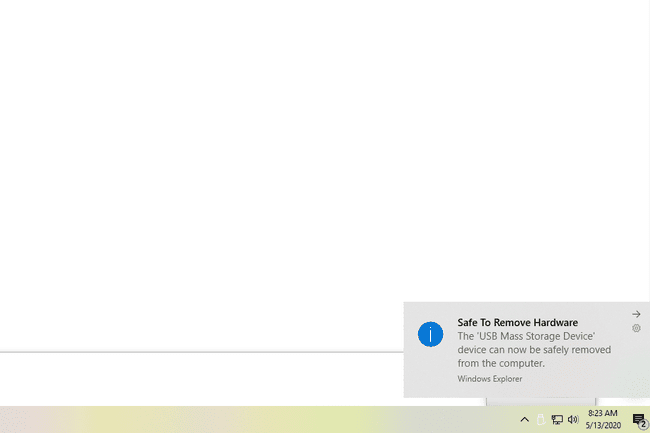 Windows 10'da donanım bildirimini kaldırmak güvenli