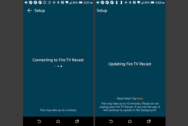 Fire TV App – Recast Connect und Update