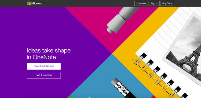 OneNote-Website