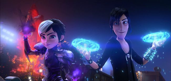 ตัวละครเรียกเวทมนตร์บางอย่างใน 'Trollhunters: Rise of the Titans'