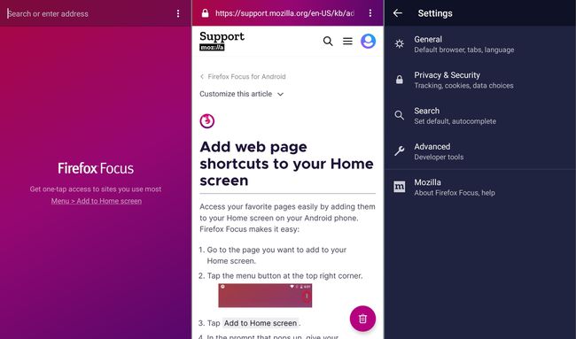 Firefox Focus para Android