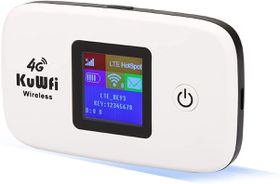 KuWFi 4G LTE freigeschalteter Hotspot