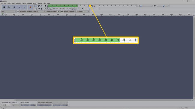 แก้ไขระดับเสียงใน Audacity