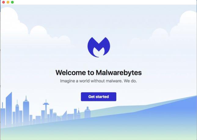 Malwarebytesインストールのスクリーンショット