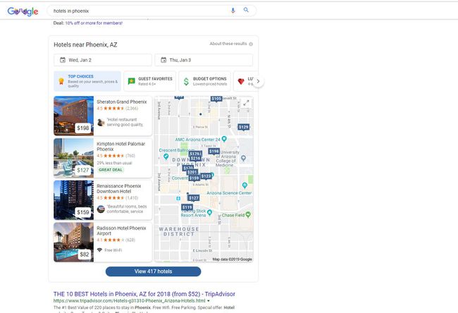 Google hotels zoeken