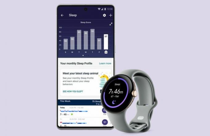 Fitbit Sleep Profile на Pixel Watch