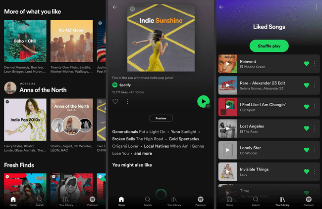 Приложение Spotify за Android