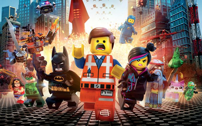 โปสเตอร์เปิดตัวภาพยนตร์ The Lego Movie (2014)