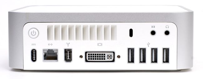 M1 Mac Mini 및 모든 포트의 후면