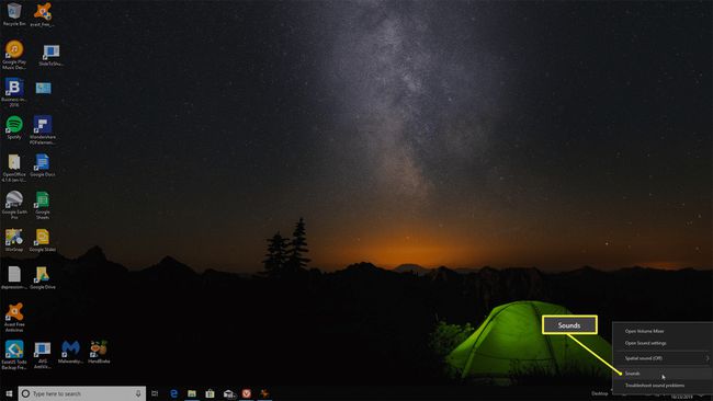 Windows 10'da ses seçimi