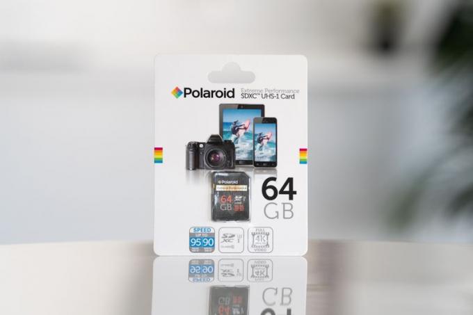 Kartu SDXC Polaroid 64GB