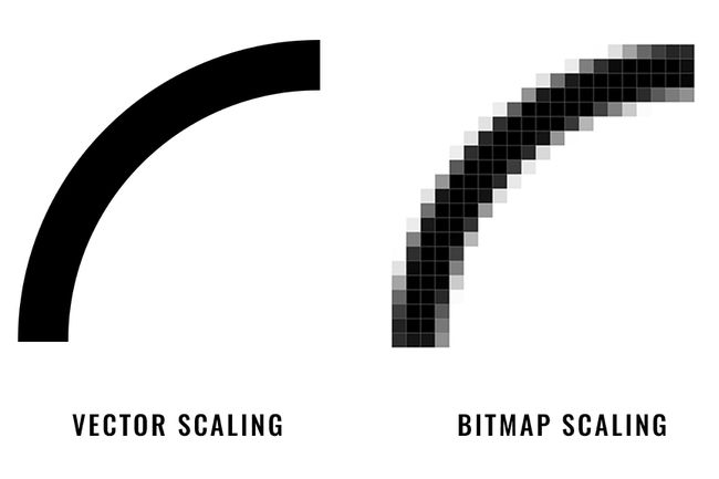 vektör vs bitmap