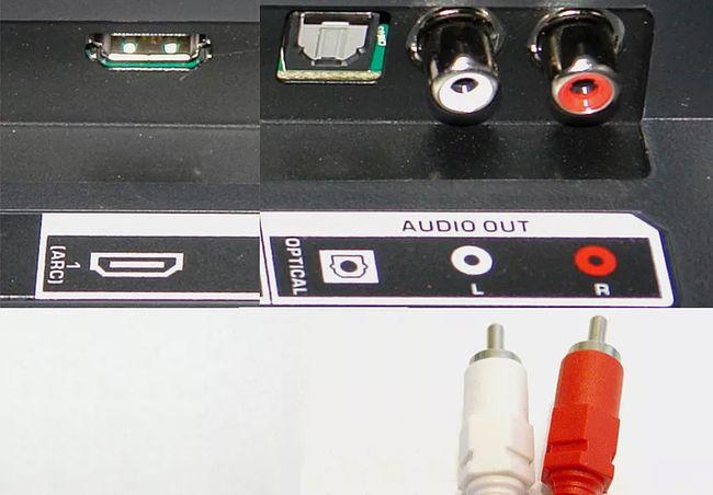 Uscite audio analogiche TV