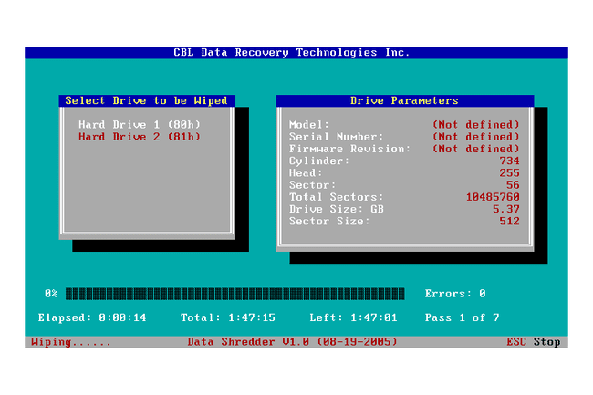 CBL Data Shredder