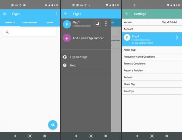 Flyp-App auf Android