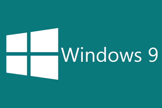 Windows 9 logosunun resmi (resmi olmayan).