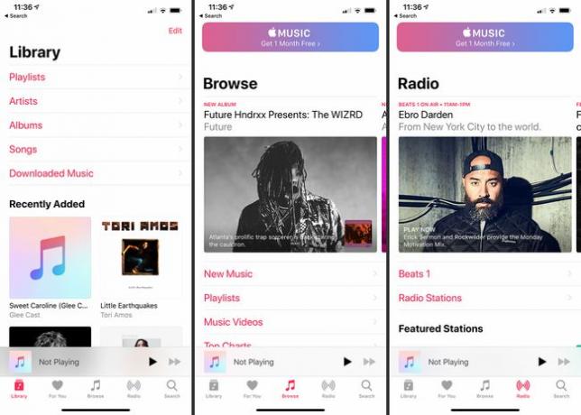 Aplikace Apple Music pro iPhone