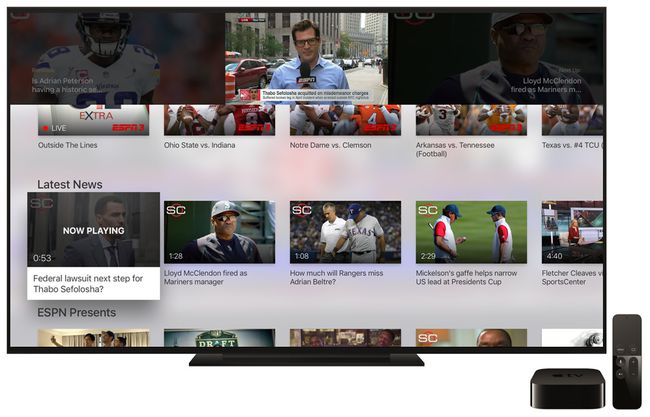ESPN na Apple TV