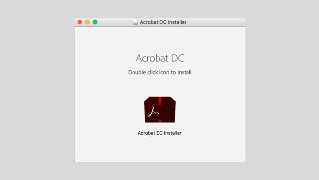 لقطة شاشة لـ Acrobat DC Installer.