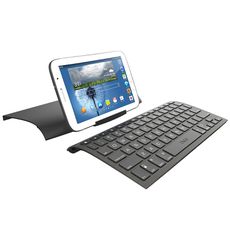 सभी ब्लूटूथ स्मार्टफोन और टैबलेट के लिए यूनिवर्सल वायरलेस कीबोर्ड के साथ ZAGGkeys केस