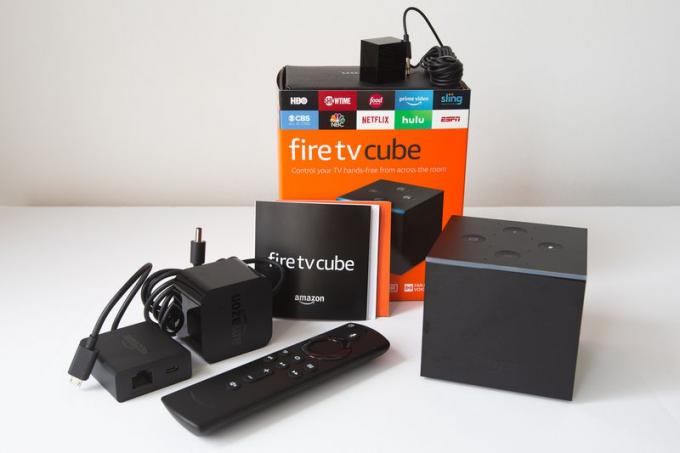 „Amazon Fire TV Cube“.
