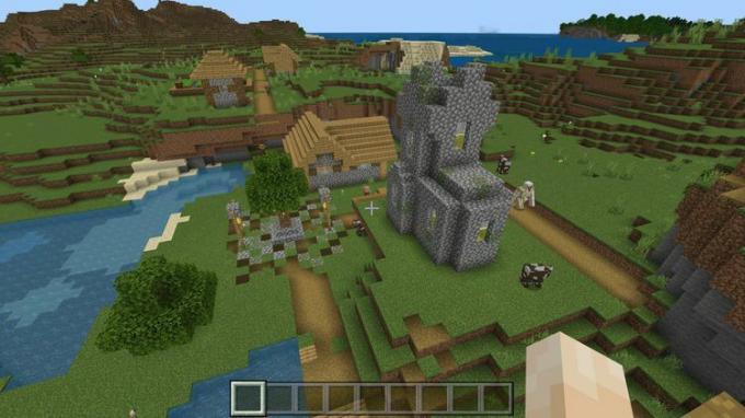 Minecraft のサバイバル島村シード