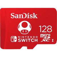 MicroSD karta SanDisk 128 GB – Mario Red – bola