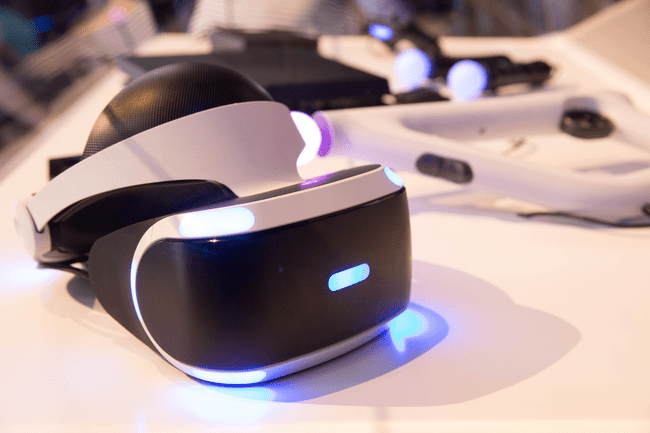 Slušalke PlayStation VR.